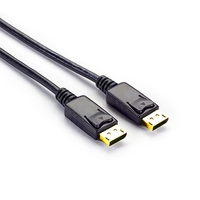 VCB-DP2-0006-MM-R2: Video Cable, DisplayPort to DisplayPort, Male/Male, 1.8 m