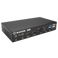 KVD200-2H: 2-Port, Dual HDMI 2.0, DisplayPort 1.2, USB 3.1, USB-C, USB 2/1, audio