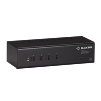 KV6224DPH: 4-Port, (2) DisplayPort 1.2 & HDMI 2.0, USB 3.1 Hub, Audio