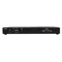 KVS4-8001DX: (1) DVI-I, 1-Port, (2) USB 1.1/2.0, audio, CAC