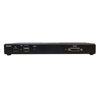 KVS4-8001DX: Single Monitor DVI, 1-Port, (2) USB 1.1/2.0, audio, CAC