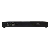 KVS4-8001VX: (1) DisplayPort 1.2, 1-Port, (2) USB 1.1/2.0, audio, CAC