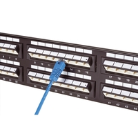 SpaceGAIN CAT5e Angled-Port Patch Panels