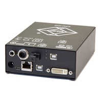 ACX1T-123-C: Transmitter, CATx (140m), (1) Single link DVI-D, 2x USB HID, 4x USB 2.0