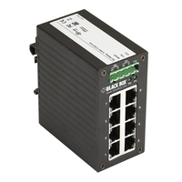 LGH008A: -10 to +70° C, (8) 10/100/1000Mbps, RJ-45, Dual DC Power Supply