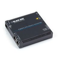 LGC5200A: (2) 10/100/1000Mbps, RJ-45, (1) 100/1000M SFP, range dep. on SFP, Mode dep. on SFP, Connector dep. on SFP, AC/DC