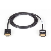 VCS HDMI 001M Slimline High Speed HDMI Cable with Ethernet Black Box