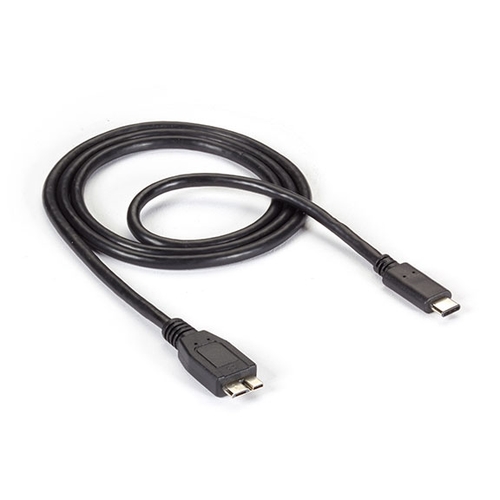 Rejse bryst Produktiv USB3C5G-1M, USB 3.1 Cable 5-Gpbs (Gen1) - Type C Male to USB 3.0 Micro B, -  Black Box