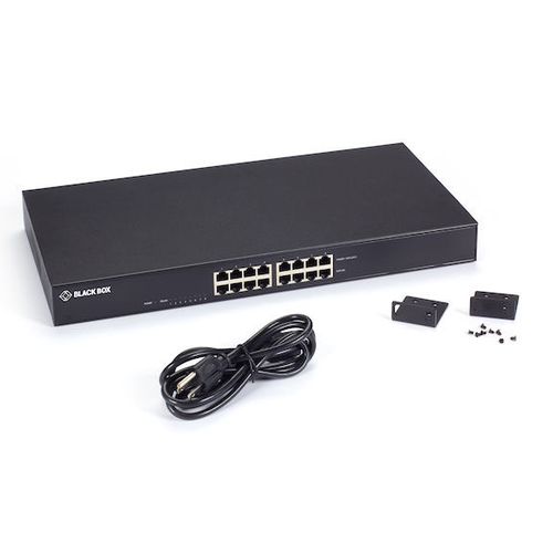 LIE1080A, Switch L2+ Gigabit Ethernet industriel administré - PoE+,  températures extrêmes - INDRy - Black Box