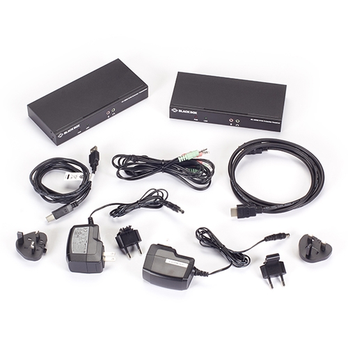 KVXLCHF-100, KVX Series KVM Extender over Fiber - 4K, Single-Head, HDMI, USB 2.0, Serial, SFP, Audio, Local Video - Black Box KVXLCHF-100, KVX Series KVM Extender over Fiber - 4K, Single-Head, HDMI, USB 2.0, Serial, SFP, Audio, Local Video - Black Box