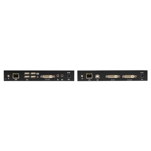 KVXLC-R2, KVX Series KVM Extender Kit over CATx - DVI-D, USB 2.0, Serial, Audio, Local Video - Black Box KVXLC-R2, KVX Series KVM Extender Kit over CATx - DVI-D, USB 2.0, Serial, Audio, Local Video - Black Box