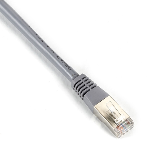 Plenum Solid Backbone Cable with Foiled Twisted Pair Black Box CAT5e 100-MHz Shielded FTP 10-ft. White 3.0-m 