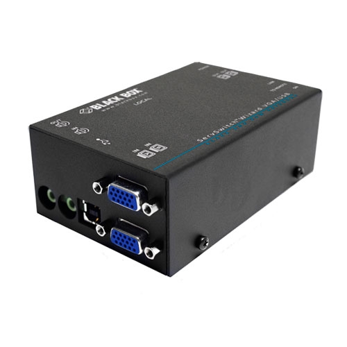 ACU5050A-R2, Wizard KVM Extender - VGA, USB, Audio, Dual-Access, CATx - Black Box ACU5050A-R2, Wizard KVM Extender - VGA, USB, Audio, Dual-Access, CATx - Black Box