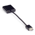 HDMI to VGA Adapter Converter with Audio, Male/Female Dongle