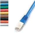 CAT5e 100-MHz Shielded, Solid Backbone PVC Cables (FTP)