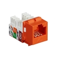 GigaTrue® 2 UTP Cat6 Keystone Jack - 110 Punchdown Type