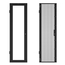 RKT-P42610V: Black, Glass Vented / Perforated Doors, 42U, 600(W) x 1000(D) mm