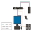 SI1P-SH-DVI-UCAC: (1) DVI-I: Single/Dual Link DVI, VGA, HDMI  through adapter, 1-Port, USB Keyboard/Mouse, Audio, CAC