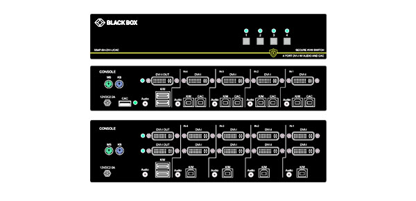 DVI Secure KVM Switches NIAP 3.0